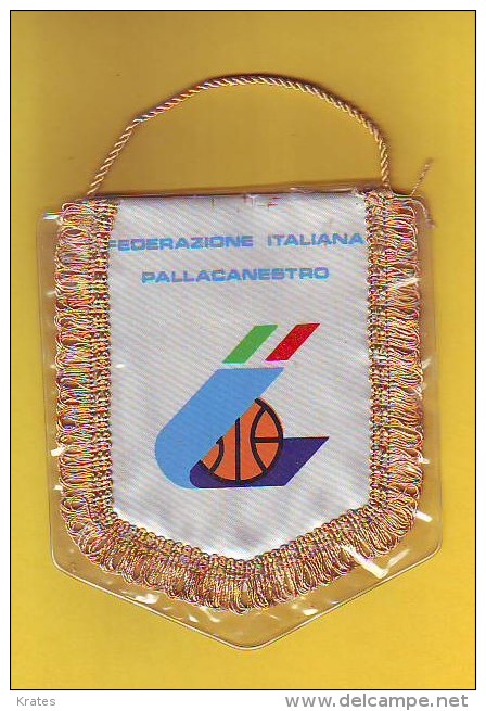 Sports Flag - Basketball, Federazione Italia - Bekleidung, Souvenirs Und Sonstige