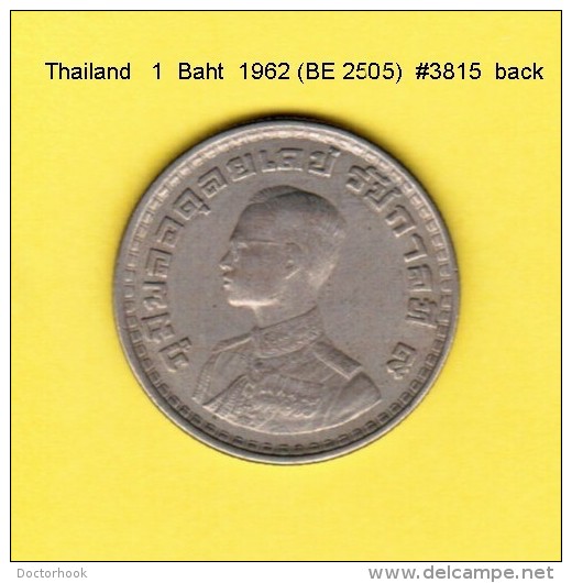 THAILAND   1  BAHT 1962 (BE 2505)  (Y # 84) - Thailand