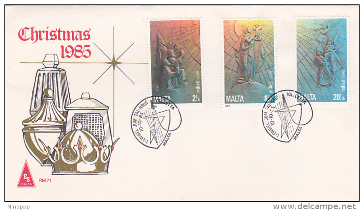 Malta 1985 Christmas FDC - Malta