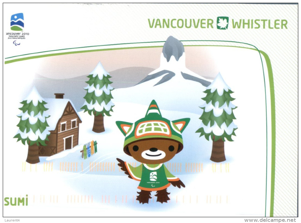 (228) Vancouver Olympic Game Mascot - Sumi - Jeux Olympiques