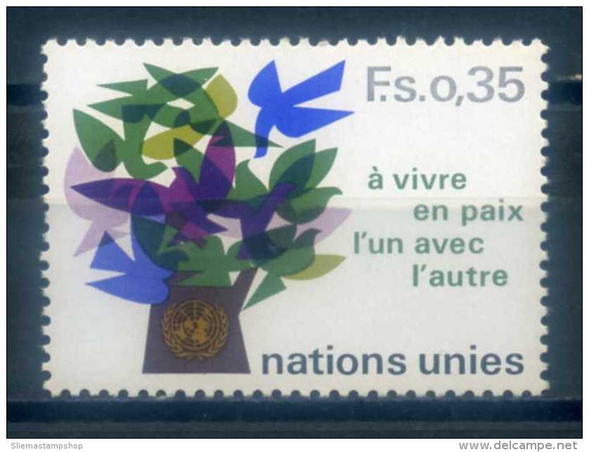 UNITED NATIONS GENEVA - 1978 LIVING IN PEACE - Nuevos