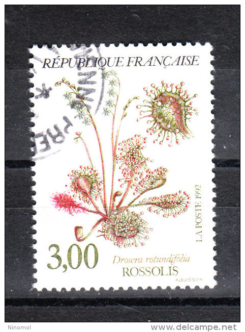 Francia   -   1992.  Drosera Rutundifolia - Otros & Sin Clasificación