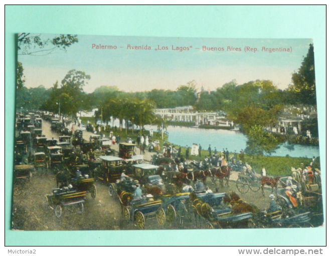 BUENOS AIRES - PALERMO, Avenida " Los Lagos". - Argentinië