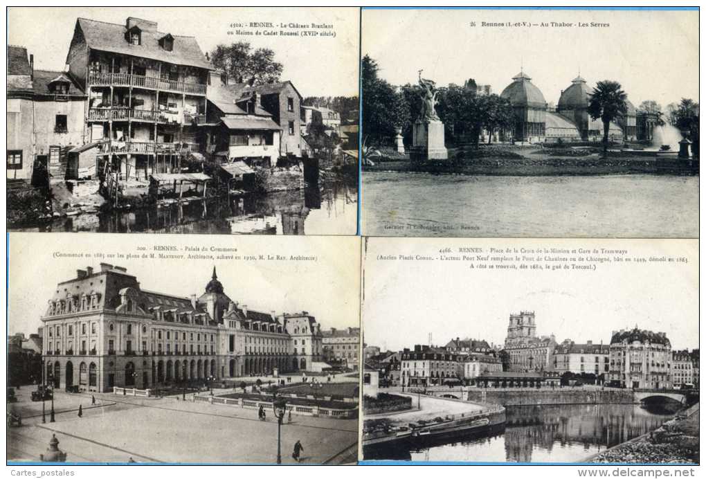 RENNES  Lot De 22 Cartes Postales - Rennes