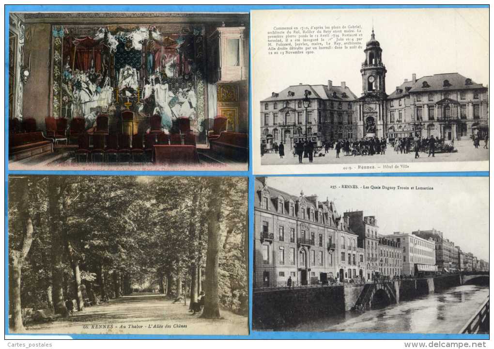 RENNES  Lot De 22 Cartes Postales - Rennes