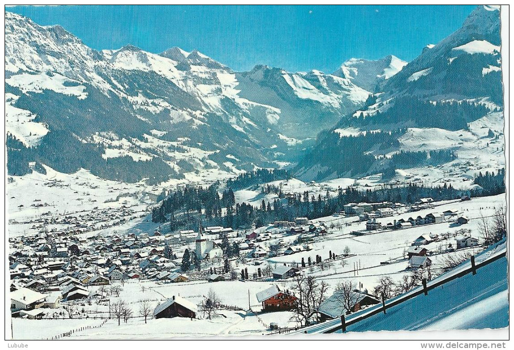 Frutigen - Gesamtblick Im Winter             Ca. 1960 - Frutigen