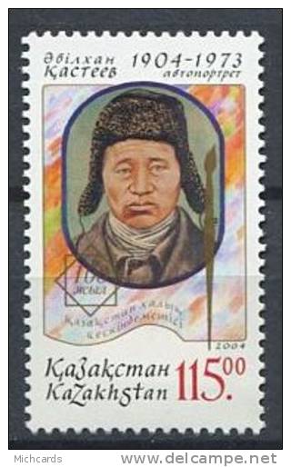 102 KAZAKHSTAN 2004 - Peintre Abylhan Kasteev - Neuf Sans Charniere (Yvert 387) - Kazakhstan