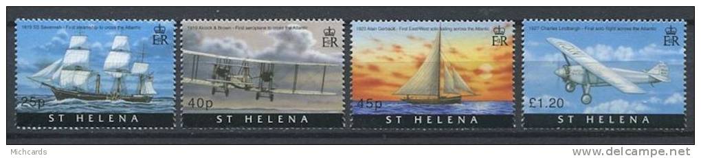 104 SAINTE HELENE 2007 - Voilier Avion - Neuf Sans Charniere (Yvert 958/61) - St. Helena