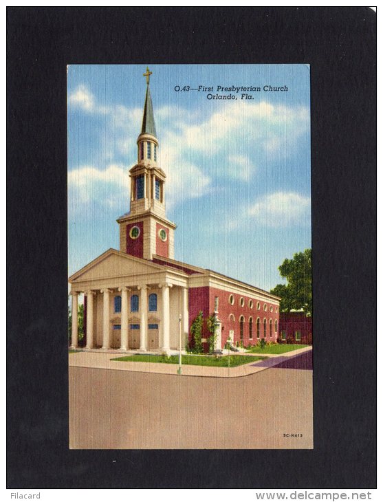 45410   Stati  Uniti,    First  Presbyterian  Church,  Orlando,   Florida,   NV(scritta) - Orlando