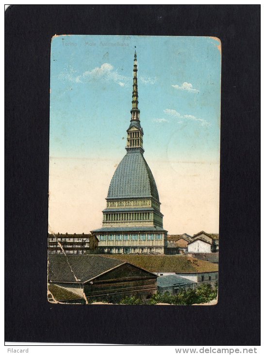 45414   Italia,  Torino,  Mole Antonelliana,  VGSB  1912 - Mole Antonelliana
