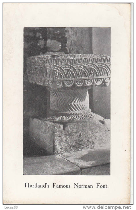 C1930 HARTLAND'S FAMOUS NORMAN FONT - Other & Unclassified