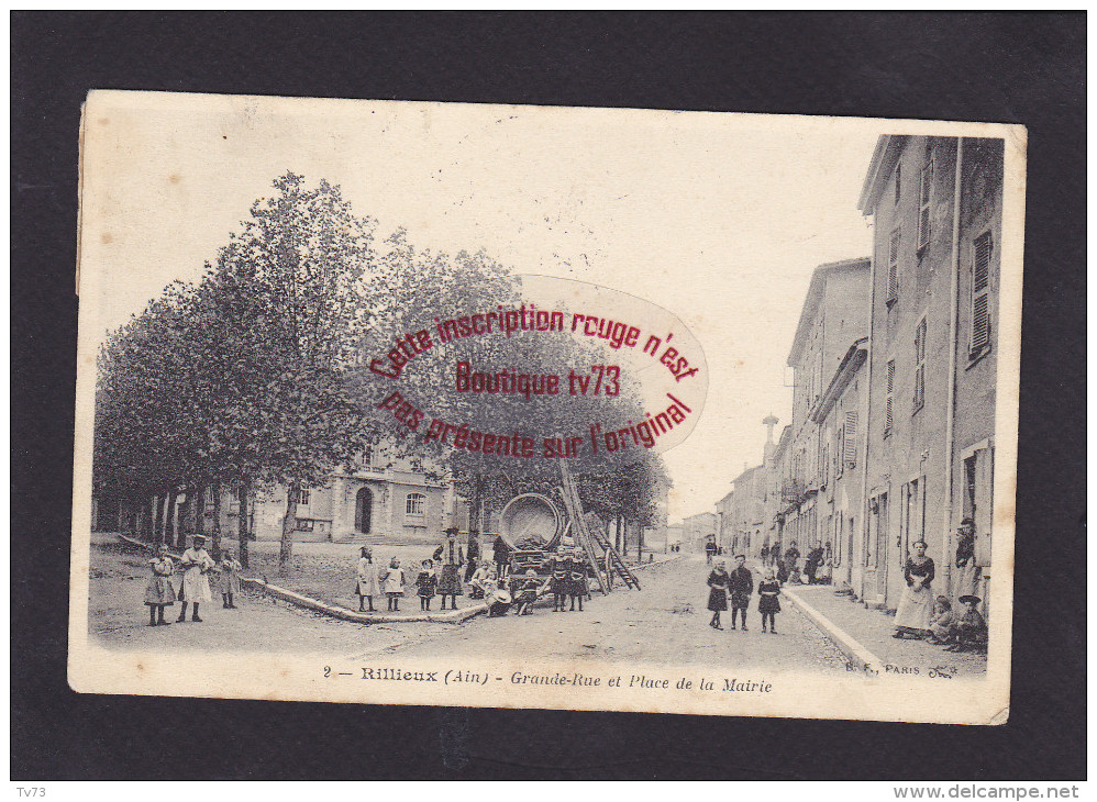 K090 - RILLIEUX Grande Rue Et Place De La Mairie - Ain - (69 - Rhone) - Rillieux La Pape