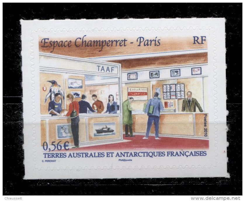 TAAF ** _ N° 577 - Auto Adhésif -  Espace Champerret à Paris - Unused Stamps