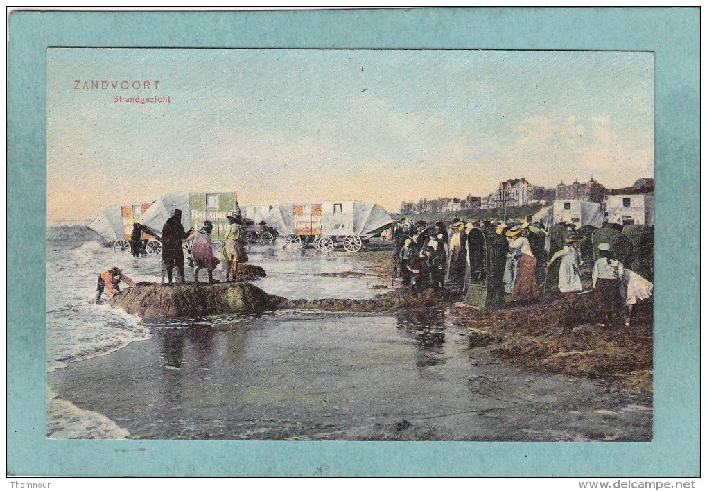 ZANDVOORT  -  STRANDGEZICHT    -  BELLE CARTE ANIMEE   - - Zandvoort