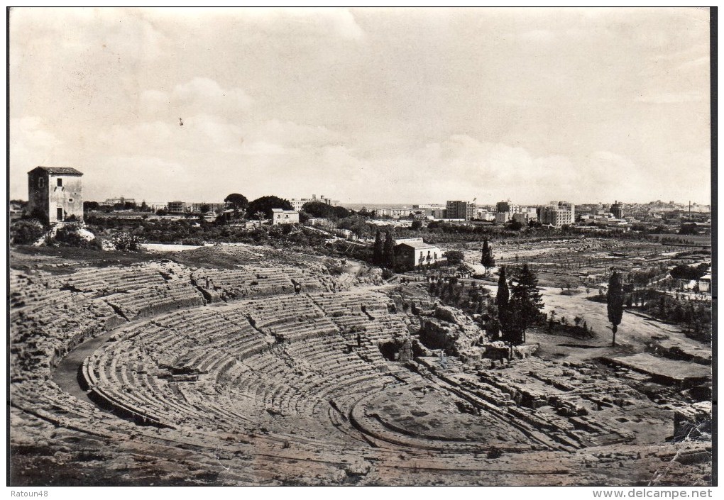 Siracusa - Le Théatre Grec  - ITALIE - Altri & Non Classificati