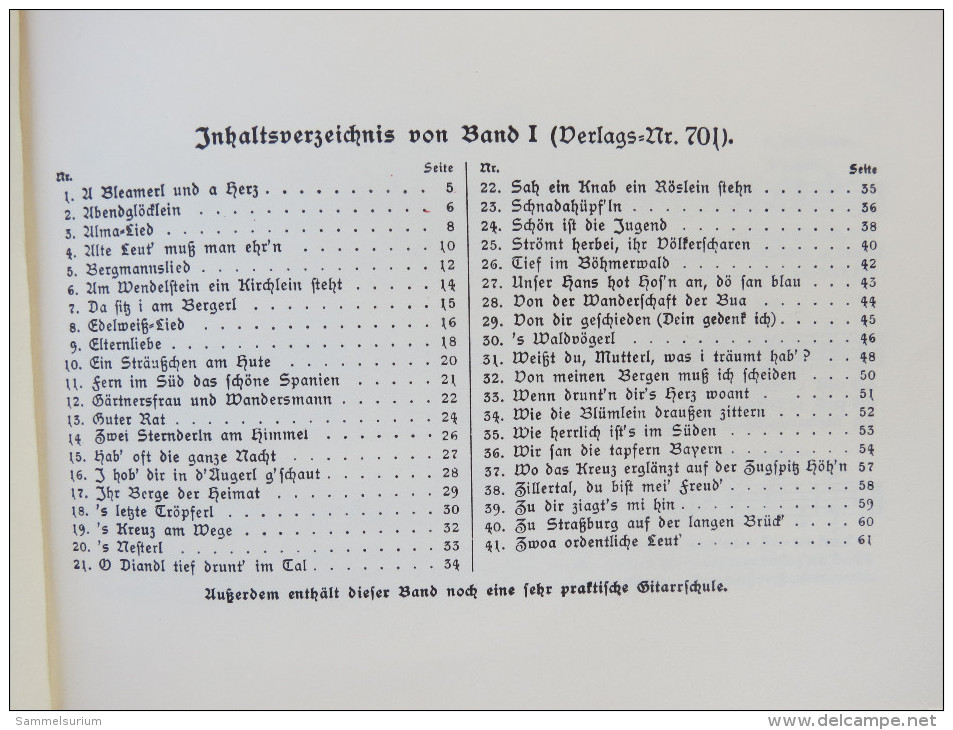 Johann B.Westermair "Raus Mit Der Stimm´" Band 1, Ein- Und Zweistimmige Volkslieder Mit Griffbezeichnung Für Die Gitarre - Musica