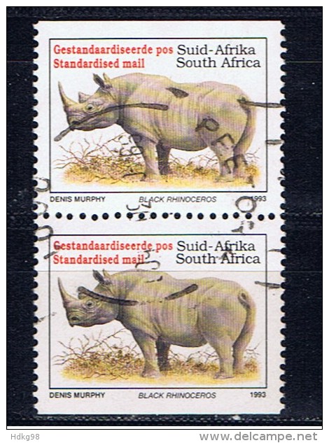 RSA Südafrika 1993 Mi 896 D Nashorn - Usados