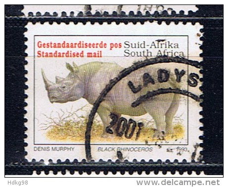 RSA+ Südafrika 1993 Mi 896 Nashorn - Usados