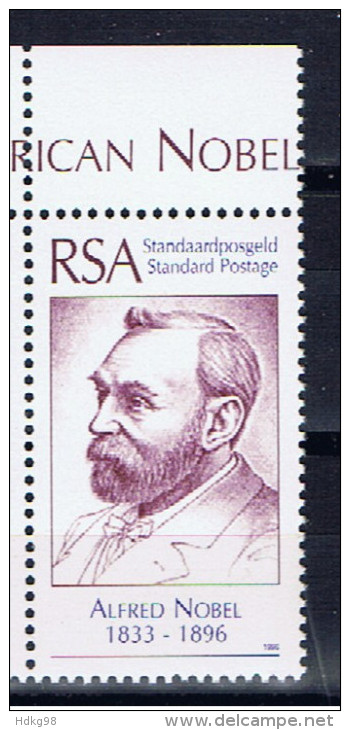 RSA Südafrika 1996 Mi 1027 Mnh Alfred Nobel - Ungebraucht