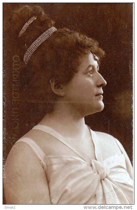 AK OPER RUSSLAND OPER OPERA SINGERELISABETH WAGNER ALS " VENUS " RIGA 1905. OLD POSTCARD FOTOGRAFIE - Opéra