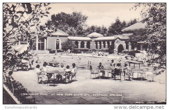 New York Saratoga Springs Swimming Pool At New York State Spa Artvue - Saratoga Springs