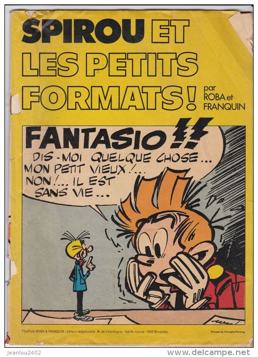 SPIROU ET LES PETITS FORMATS - Franquin