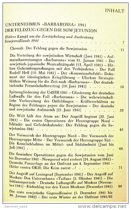 2 Taschenbücher - Der 2. Weltkrieg  - Unternehmen Barbarossa + Sturm Auf Die Festung Europa - Politik & Zeitgeschichte