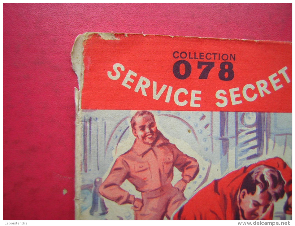 PETIT LIVRET COLLECTION 078  SERVICE SECRET  N° 110  LE DISPARU DE BEBE LUNE   N M P P - Andere & Zonder Classificatie