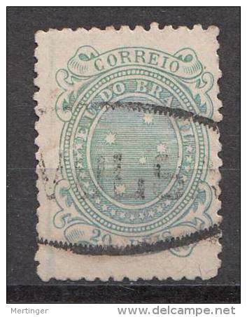 Brazil Brasil Mi# 85 Used 20R Cruzeiro AVULSA Postmark - Gebraucht