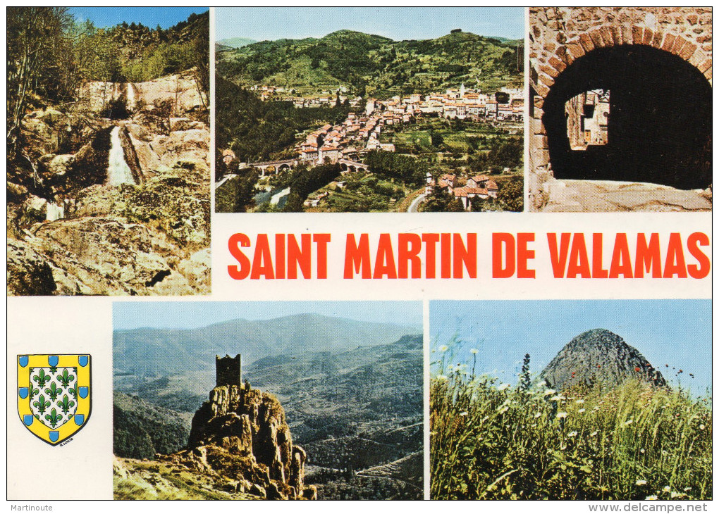 - CPSM - 07 -  SAINT-MARTIN-DE-VALAMAS - 086 - Saint Martin De Valamas