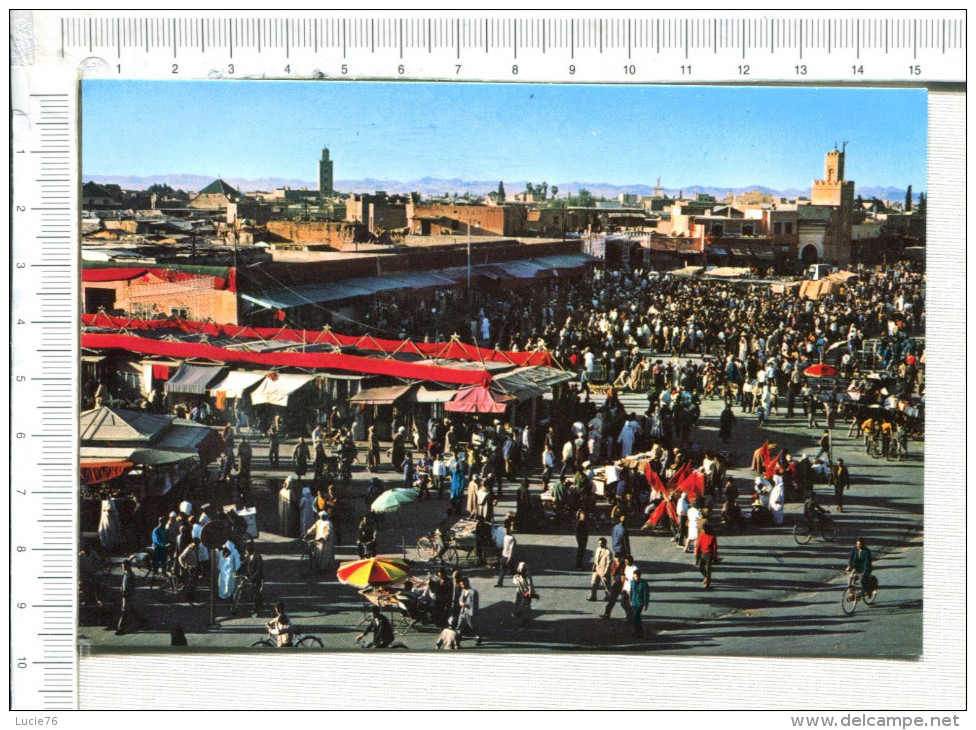 MARRAKECH  -  Place Djamâa El Fna - Marrakesh