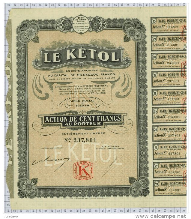 Le Kétol - Oil