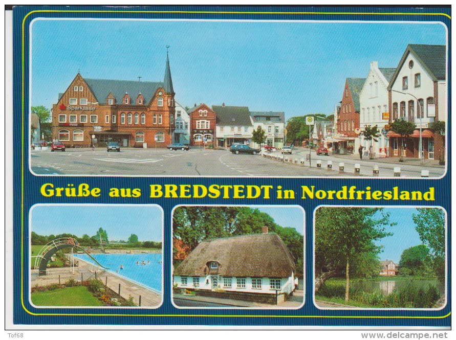 Bredstedt Nordfriesland Mehrbildkarte - Bredstedt