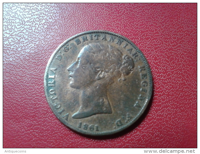 JERSEY : 1/26 OF SHILLING 1861 - Jersey