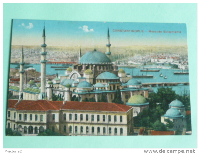 CONSTANTINOPLE - Mosquée Suleymanié - Turquie