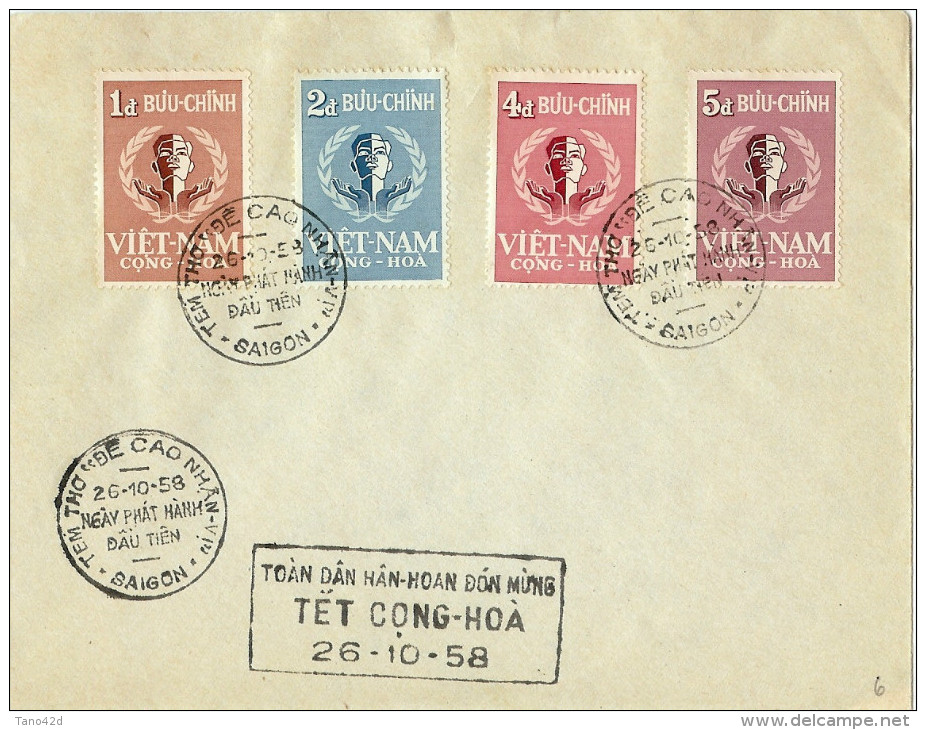 LYT3- VIET NAM TET CONG HOA 26/10/1958 - Vietnam