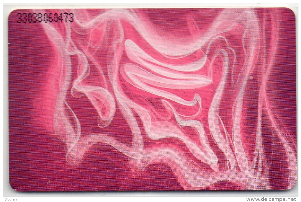 TK O 550 A/1993 Kunstkarte Mit Zigarettenrauch O 30€ Telefonkarten Serie Werbung Für Zigaretten Art Tele-card Of Germany - O-Series : Séries Client