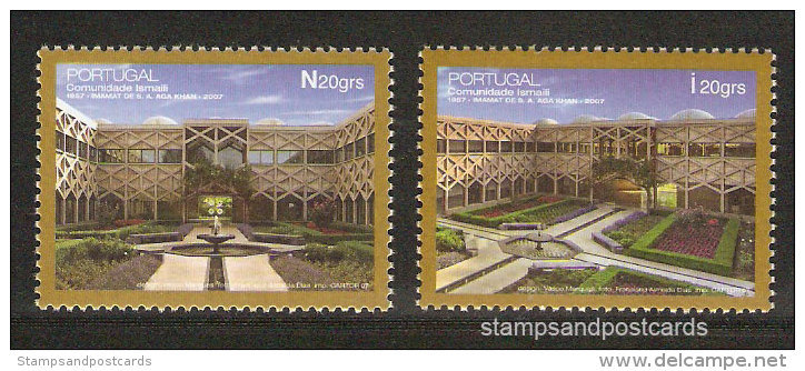 Portugal Communauté Ismaélite Ismaélisme Islam Aga Khan 2007 Brochure + Timbres ** Portugal Ismailism Brochure + Set ** - Nuevos