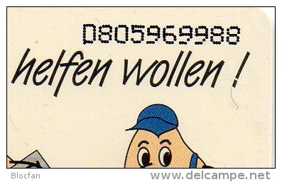 Blutspende Sachsen TK HRC 1996 Werbung O 12€ Notfall-Telefonkarte Wichtige Telephone Number Tele-card Nederland+Germany - Telephones