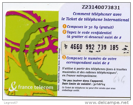 LOT DE PLUS DE 34 TICKETS TELEPHONE - Tickets FT