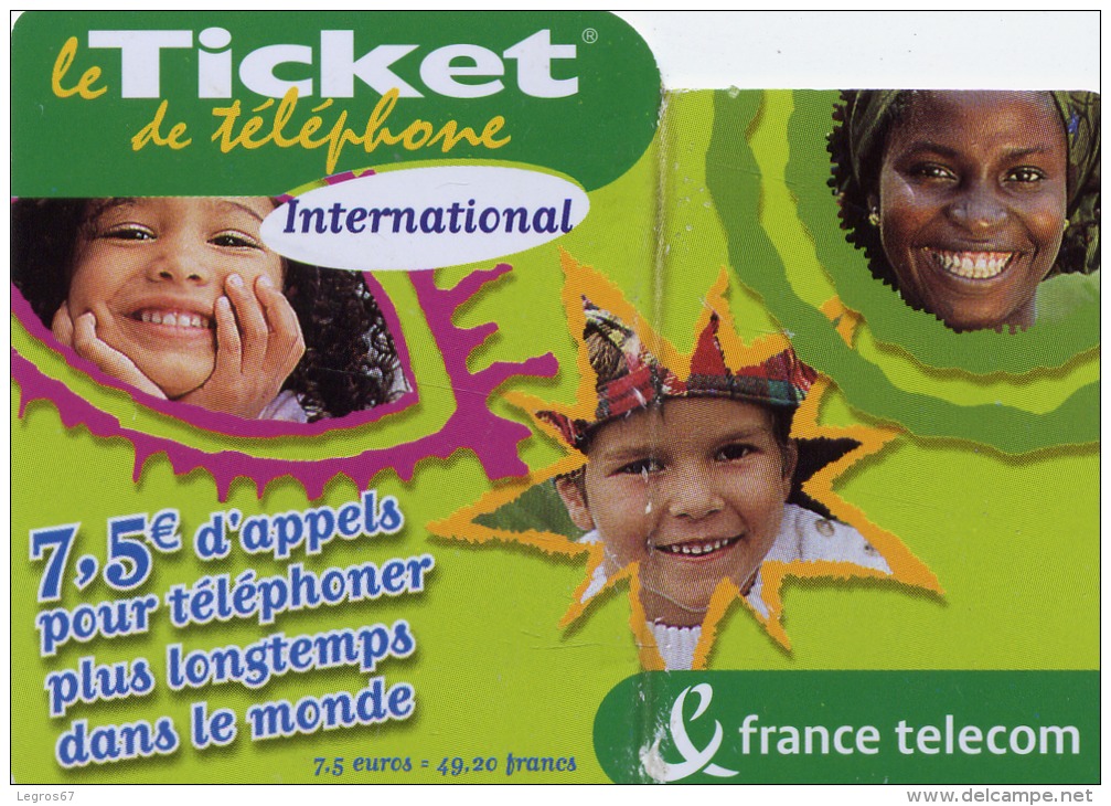 LOT DE PLUS DE 34 TICKETS TELEPHONE