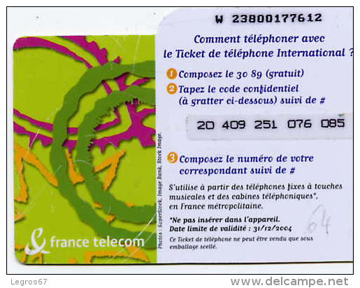 LOT DE PLUS DE 34 TICKETS TELEPHONE