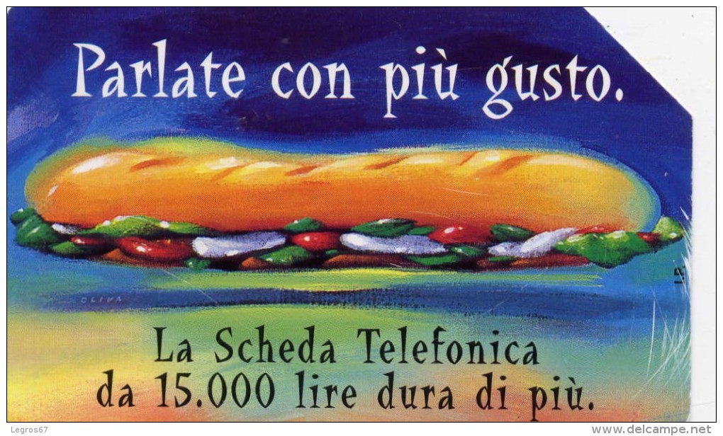 LOT DE 11 CARTES TELECOM ITALIA