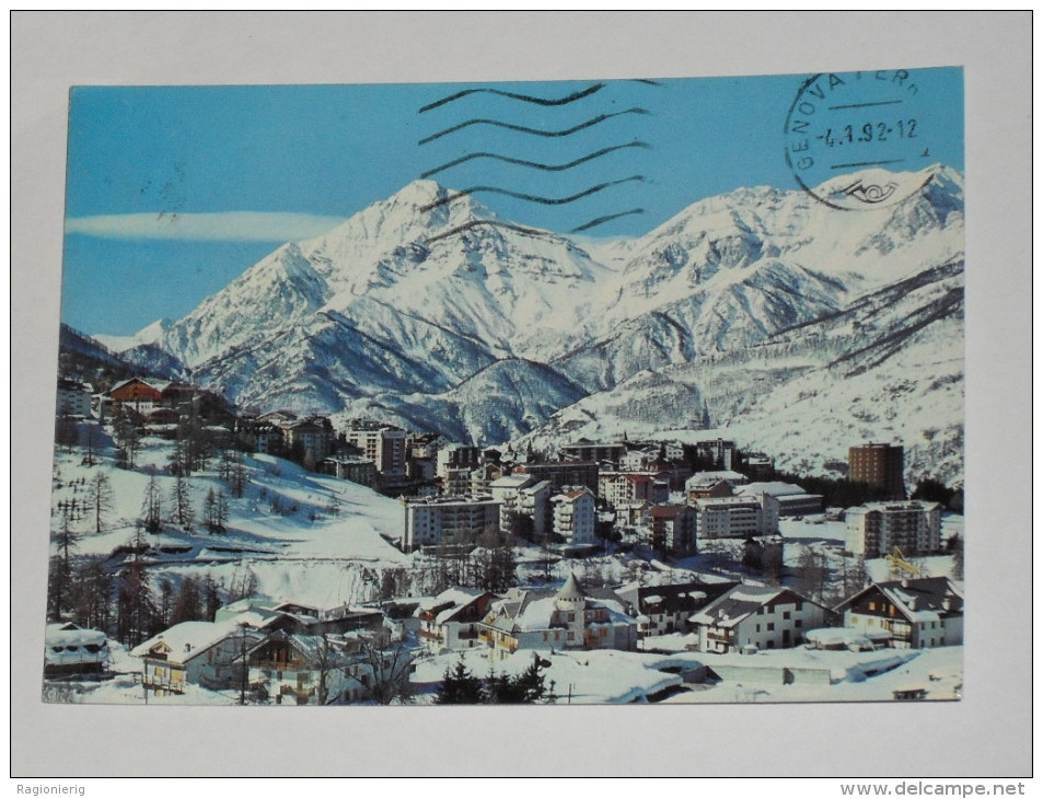 TORINO - Sauze D´ Oulx - Panorama Parziale Con Il Monte Chaberton - Panoramic Views