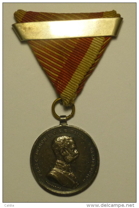 Austria Hungary Franz Joseph LOT "Medal For Bravery II Class " Der Tapferkeit " 1914 Silver 1st  & 2nd AWARDE - Otros & Sin Clasificación