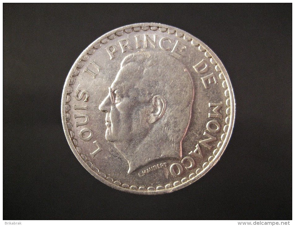 PIECE MONACO 5 FRANCS 1945 Jeton Monnaie Médaille Collection Numismate Numismatique - 1922-1949 Louis II.