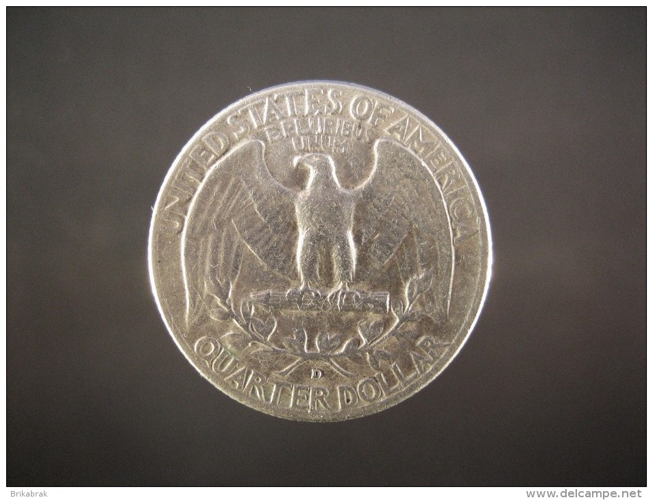 *PIECE ETATS-UNIS QUARTER DOLLAR 1958 - Jeton Monnaie Médaille Collection Numismate Numismatique - 1932-1998: Washington