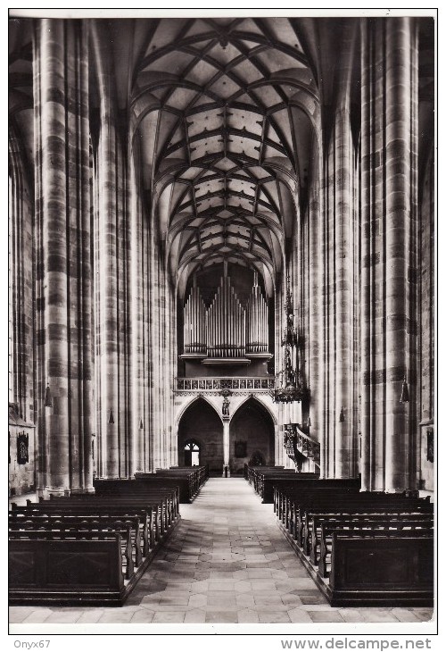 DINKELSBÜHL (Allemagne-Bavière) St. Georgskirche Kanzel ORGEL-ORGAN-ORGUE-ORGUES-VOIR 2 SCANS - - Dinkelsbuehl