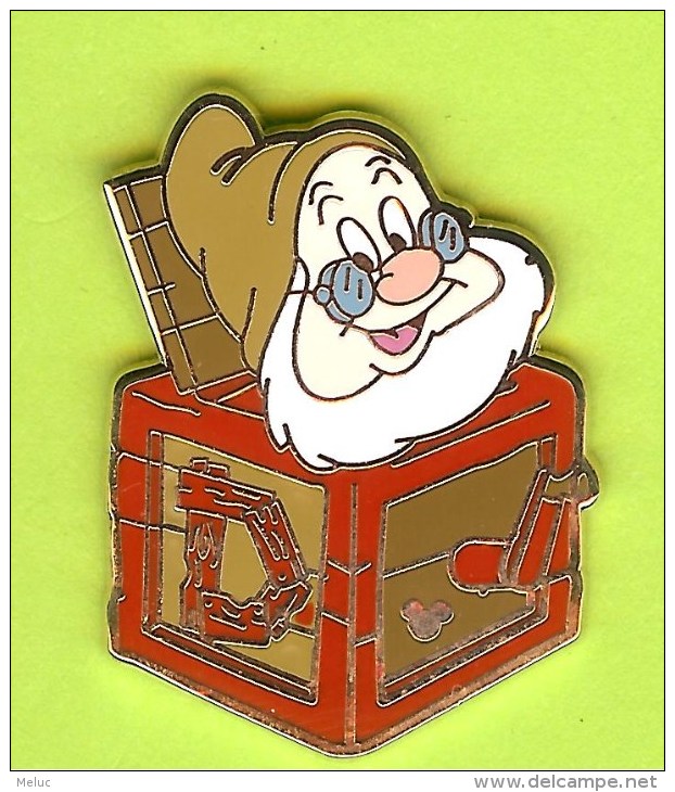 Pin Disney Nain Prof Boîte Musicale (Blanche Neige Et Les 7 Nains) - 4U08 - Disney