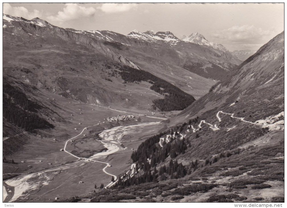 DER BERNHARDINPASS BEI HINTERRHEIN - Hinterrhein